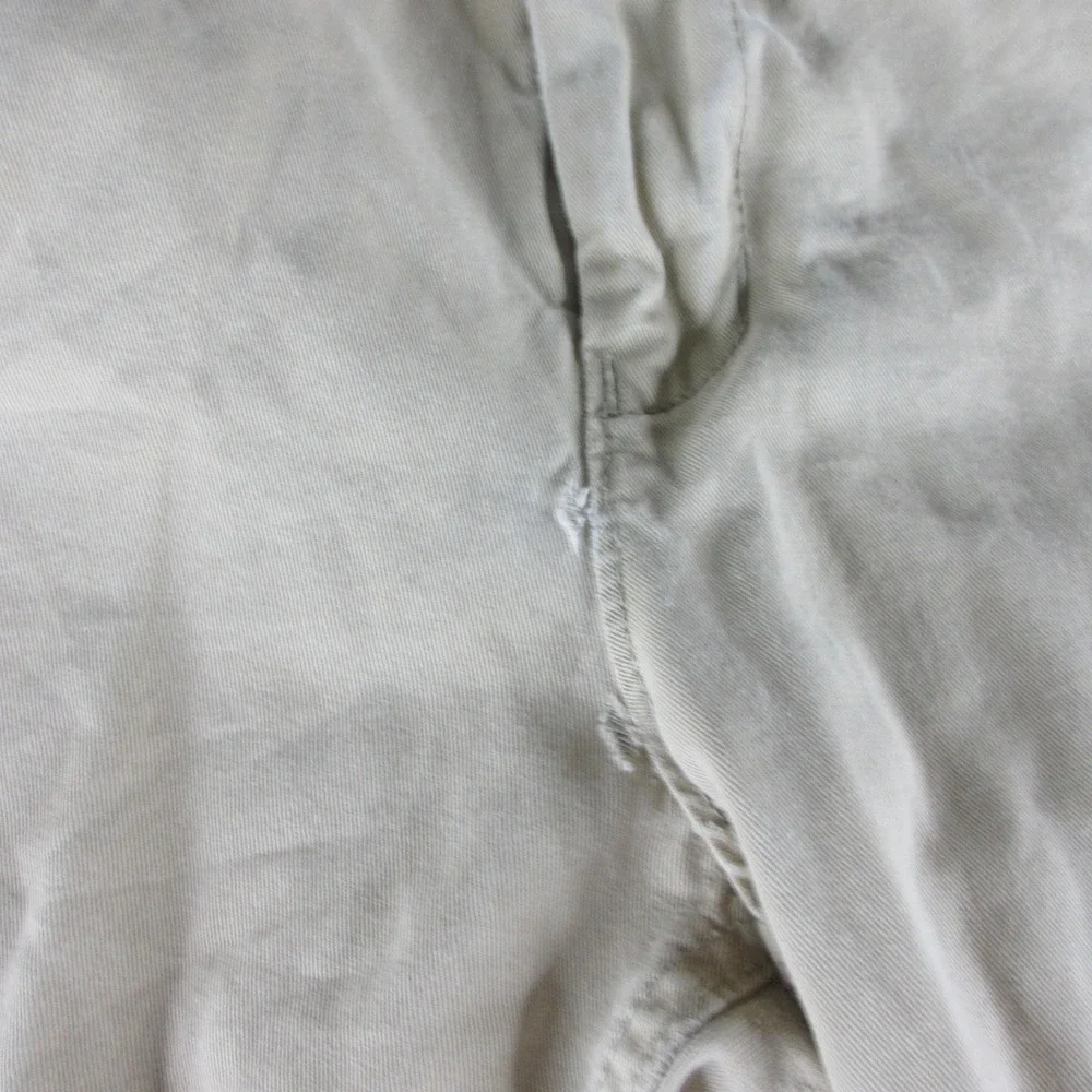 American Eagle Outfitters Pants Mens 36x32 Beige Relaxed Straight Distressed